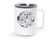CHIP - Travel Mug, a White Stainless Steel Travel Mug