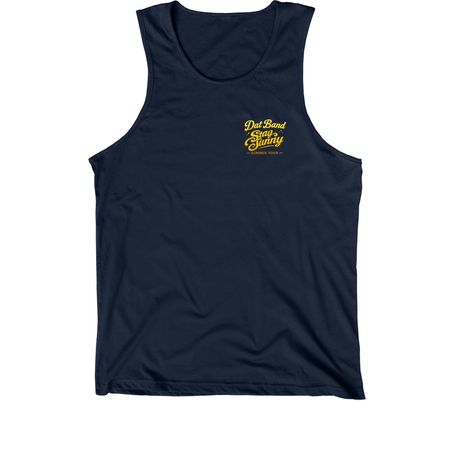 Stay Sunny Tour, a Navy Premium Cotton Tank