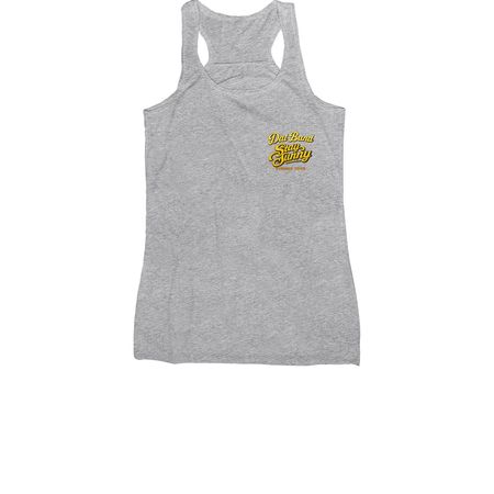 Stay Sunny Tour, a Athletic Heather Women's Racerback