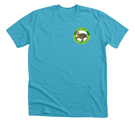 Year of the Snapping Turtle, a Heather Aqua Premium Unisex Tee