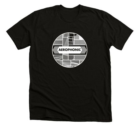Aerophonic T-Shirts & Hoodies, a Black Heather Premium Unisex Tee