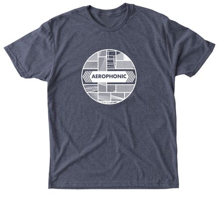 Aerophonic T-Shirts & Hoodies, a Vintage Navy Triblend Unisex Tee