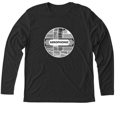 Aerophonic T-Shirts & Hoodies, a Vintage Black Triblend Long Sleeve Tee