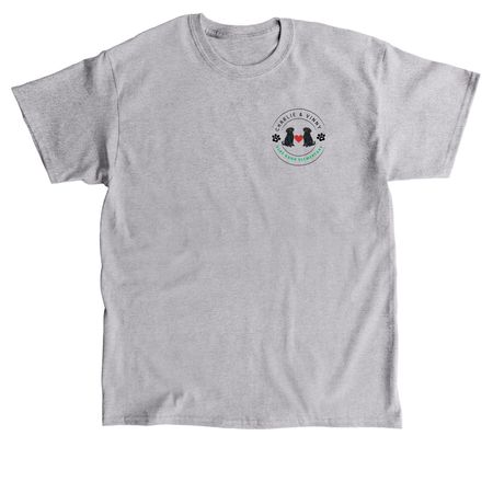? Paws Up for Charlie & Vinny, a Sport Grey Classic Unisex Tee