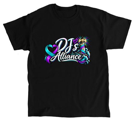 DJ's Alliance Beacon of Hope, a Black Classic Unisex Tee