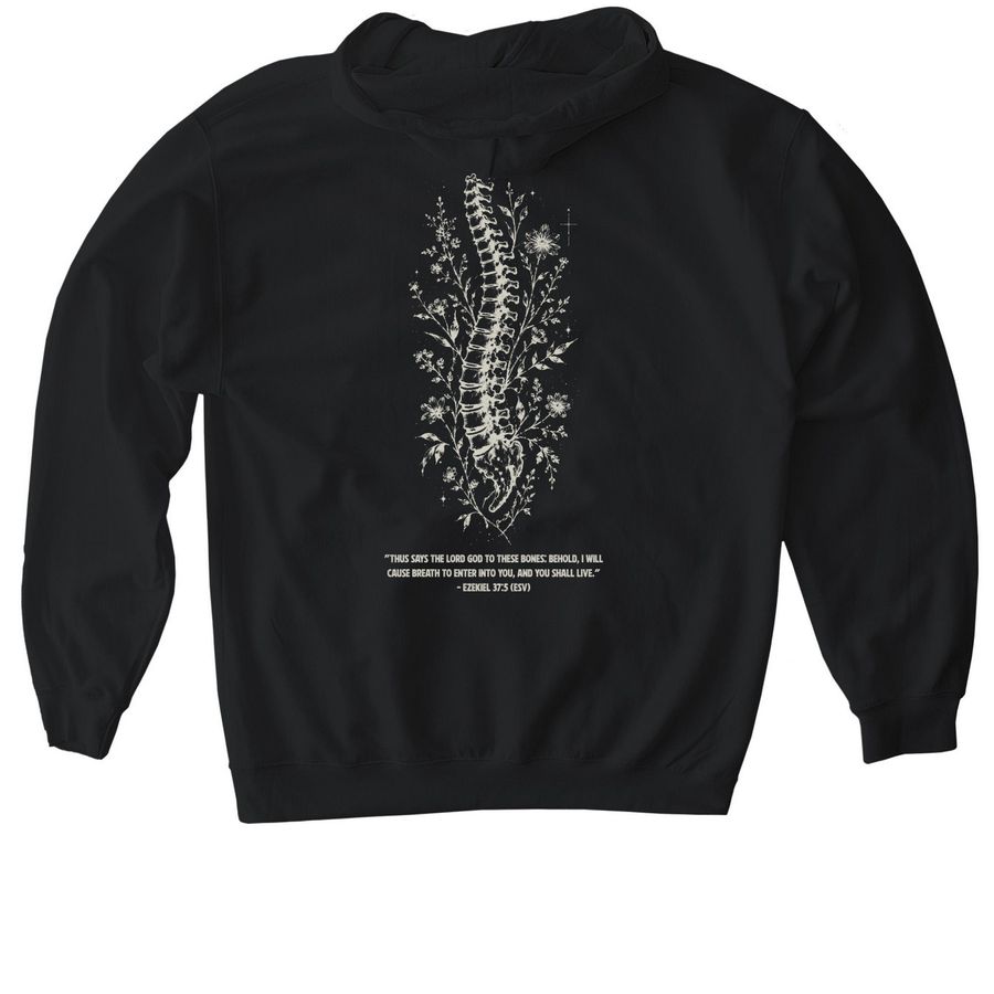 Team Christian (Exclusive Drop) - Dark, a Black Gildan Softstyle Pullover Hoodie (back-view)