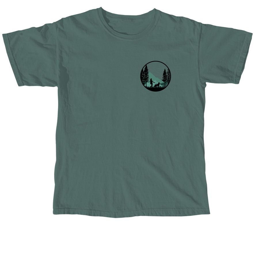 TXHR - Huskies Better Than People (Woman tee), a Blue Spruce Comfort Colors Unisex Tee