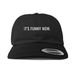 It's Funny Now Hats, a Black Printed Classic Baseball Cap