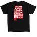 Iron Bowl - Roll Tide, a Black Classic Unisex Tee (back-view)