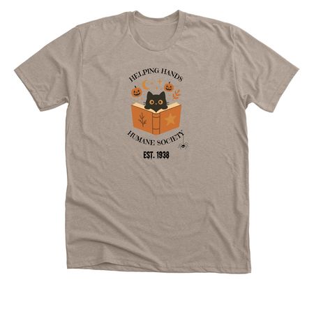 Meowloween, a Heather Stone Premium Unisex Tee