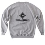 The Hardscape Company, a Sport Grey Softstyle Crewneck Sweatshirt (back-view)