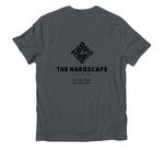 The Hardscape Company, a Terrain Grey Allmade Organic Cotton Unisex Tee (back-view)