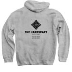 The Hardscape Company, a Sport Grey Pullover Hoodie (back-view)