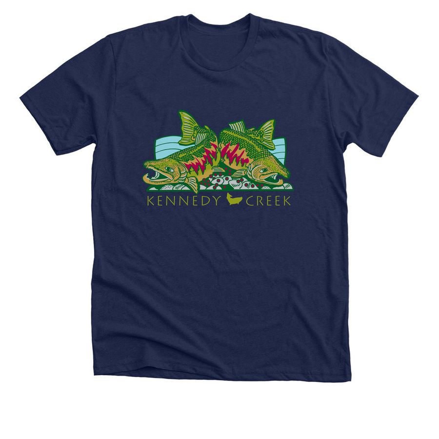 Kennedy Creek&nbsp;, a Solid Navy Blend Premium Unisex Tee