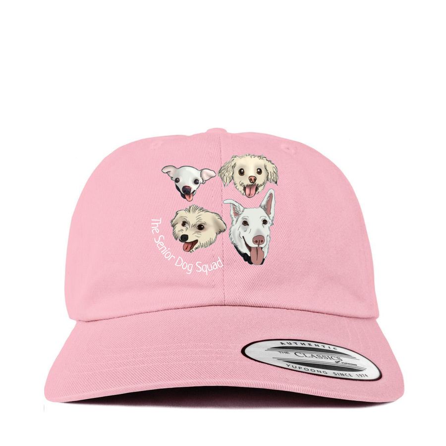 SDS OG?s Logo Hat, a Pink Printed Classic Baseball Cap