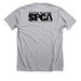 Rescue Shirt SPSPCA, a Athletic Heather Premium Unisex Tee (back-view)