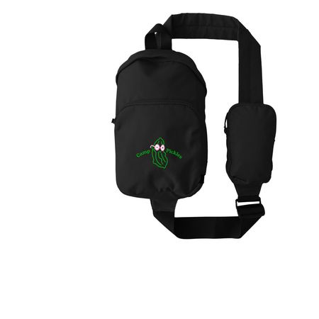 Camp Pickles, a Black Grove Sling Bag