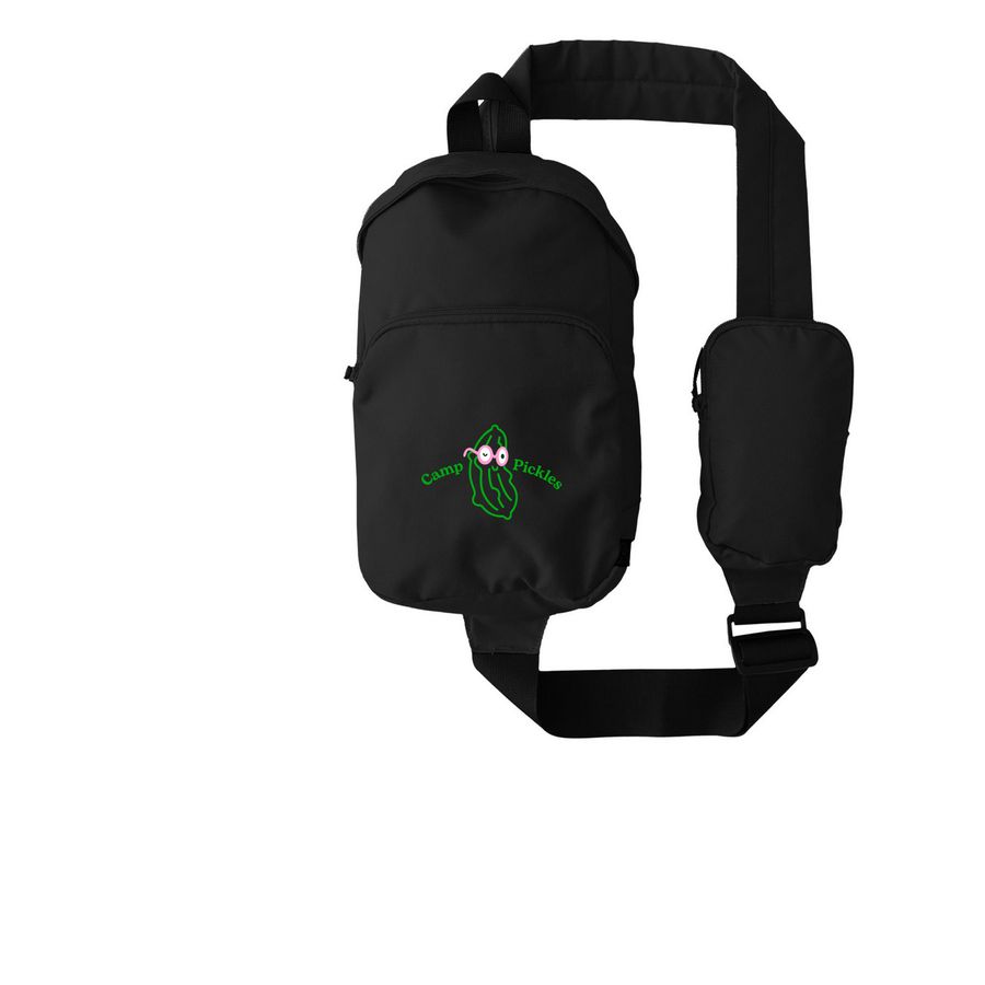 Camp Pickles, a Black Grove Sling Bag