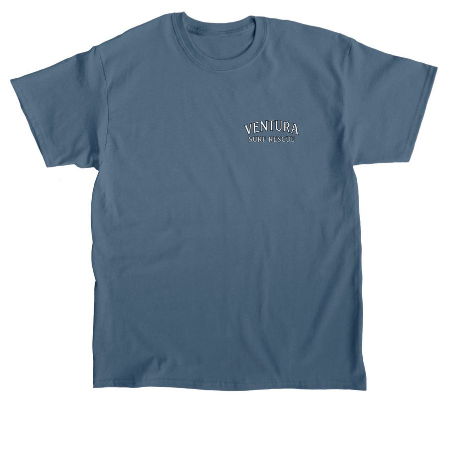 Ventura Surf Rescue Design, a Indigo Blue Classic Unisex Tee