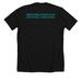 UNSTOPPABULL & UNBREAKABULL, a Solid Black Blend Premium Unisex Tee (back-view)