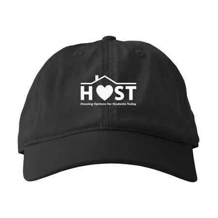 Baseball Cap, a Black Printed Eco Baseball Cap