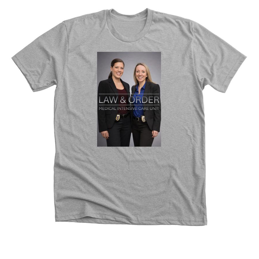 LAWORDERMICU, a Athletic Heather Premium Unisex Tee