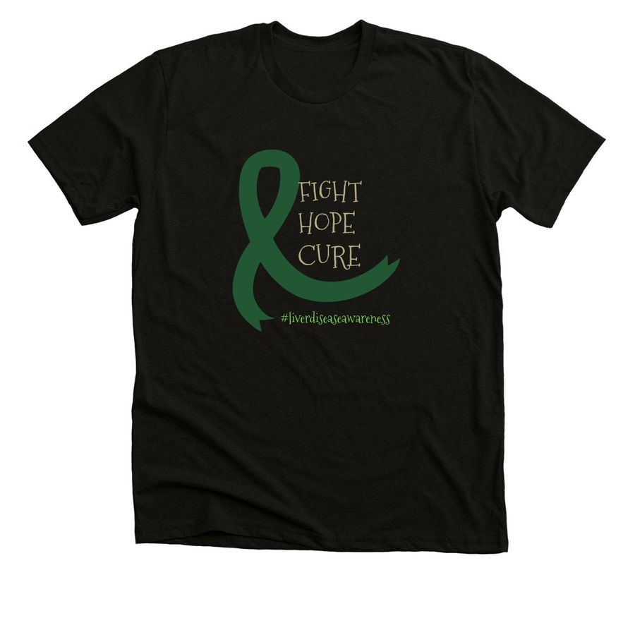 New Liver for Jeff!!!!!!, a Black Heather Premium Unisex Tee