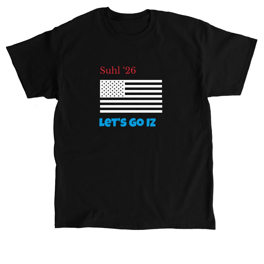 Help Iz go to Suhl, a Black Classic Unisex Tee