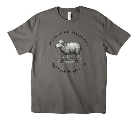 Leaves the 99, a Asphalt Unisex Heavyweight Tee