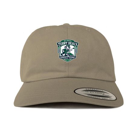 6th Annual Terry Healy Cornhole Tourney, a Khaki Printed Classic Baseball Cap