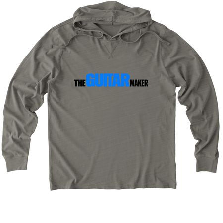 Film Fundraiser/ THE GUITAR MAKER, a Driftwood Grey Allmade Organic Cotton Mineral Dye Hoodie Tee