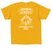 Official 2026 Camp Logo - White, a Gold Classic Unisex Tee (back-view)