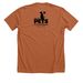 Boos & Barks, a Heather Autumn Premium Unisex Tee (back-view)