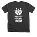 Supported Parents Thrive, a Dark Grey Heather Premium Unisex Tee