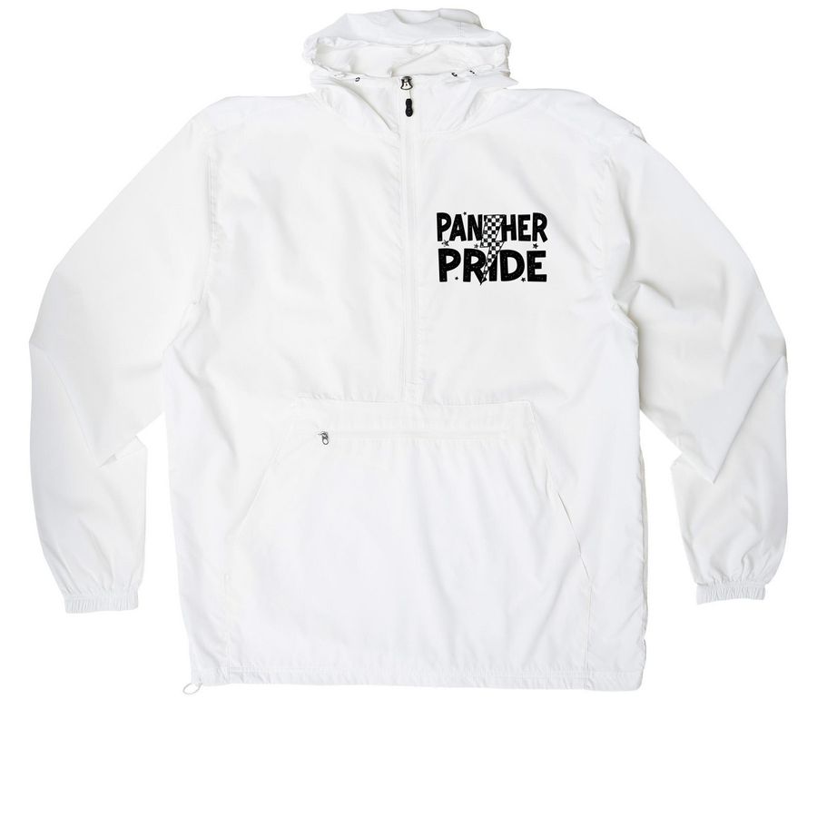 Panther Pride Jacket, a White Packable Anorak