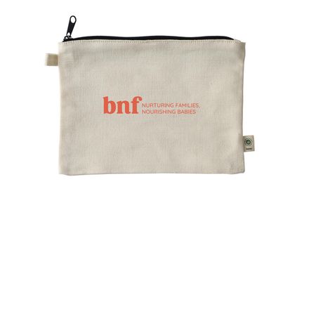 BNF Pouch, a Natural 9"x7" Hemp Blend Pouch