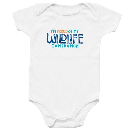 Camera Baby - Infant, a White Infant Onesie