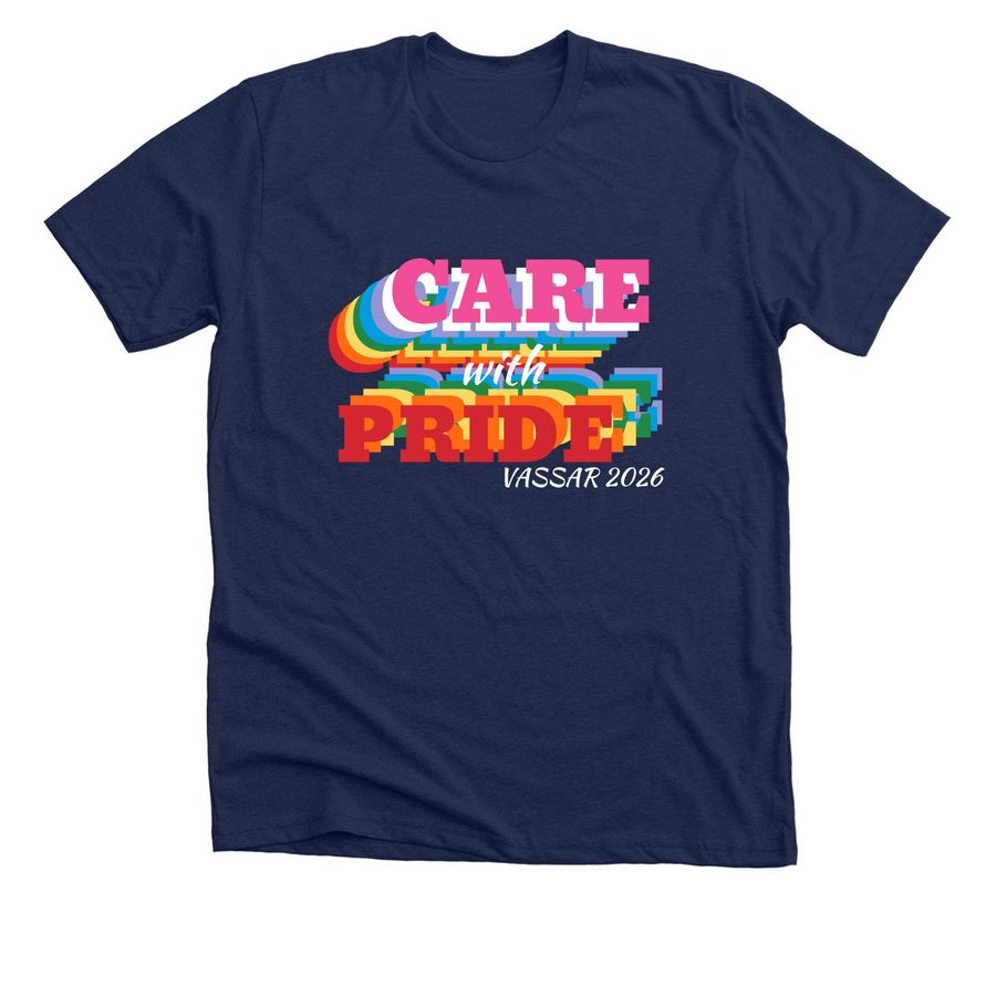 Pride 2026, a Solid Navy Blend Premium Unisex Tee