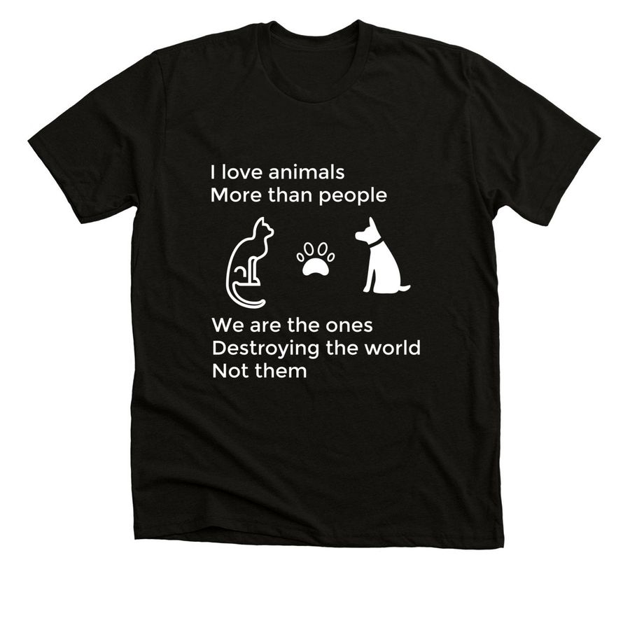 Cats With No Hope Christmas design Tshirt&nbsp;, a Solid Black Blend Premium Unisex Tee