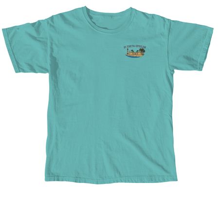 PTE MERCH, a Seafoam Comfort Colors Unisex Tee (back-view)