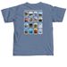 Enjoy Alaska's 16 National Wildlife Refuges, a Blue Jean Comfort Colors Unisex Tee (back-view)