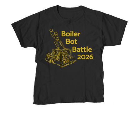 B3 2026 - Sketch Style, a Black Youth Unisex Tee