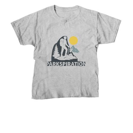 Parkspiration Shirt, a Sport Grey Youth Unisex Tee