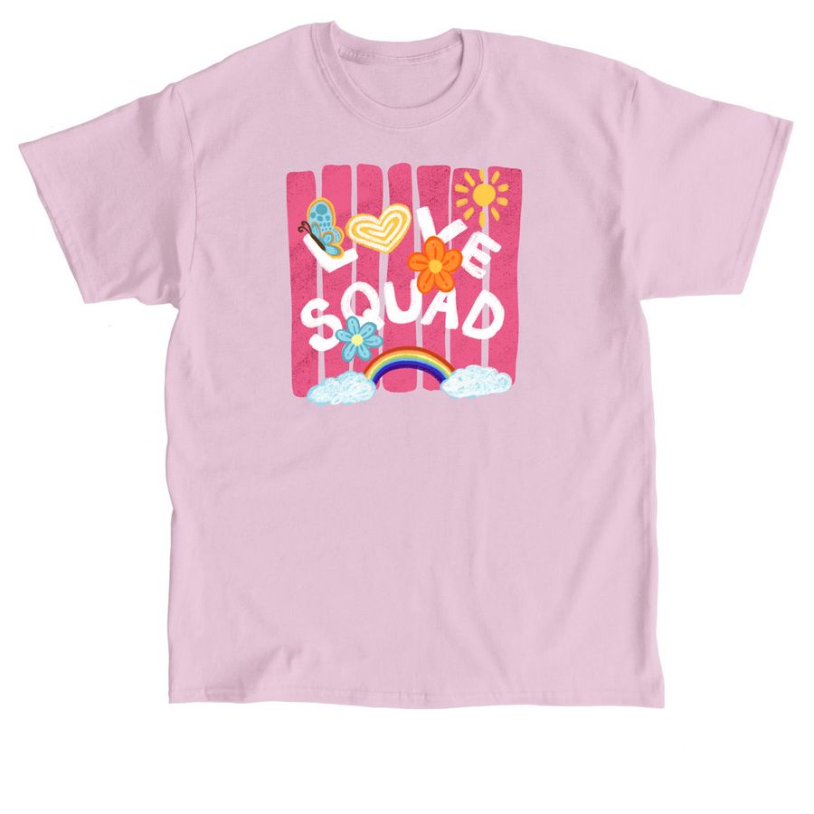 The Love Squad (2026 T-Shirt), a Light Pink Classic Unisex Tee