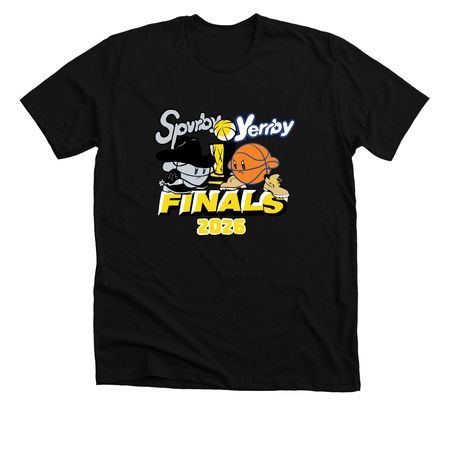 Yerrby Spurby Finals, a Solid Black Blend Premium Unisex Tee