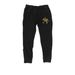 Pride is No Sin Pajama Pants, a Black Midweight Fleece Joggers