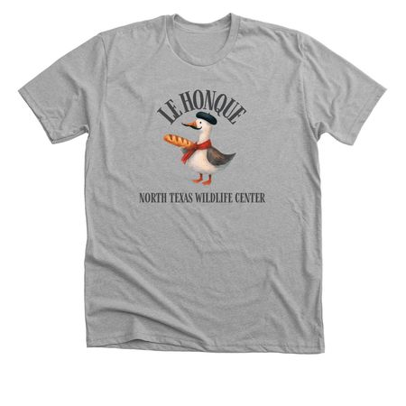 French geese be like:&nbsp;, a Athletic Heather Premium Unisex Tee