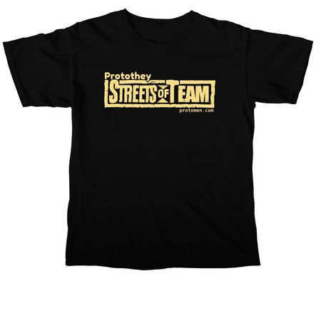 Streets of Team T-shirt or Tank Top, a Black Comfort Colors Unisex Tee
