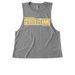 Streets of Team T-shirt or Tank Top, a Aluminum Grey Allmade Eco Triblend Women?s Muscle Tank