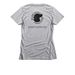 Show your love for senior dogs!, a Dark Heather Grey Women's Slim Fit Tee (back-view)